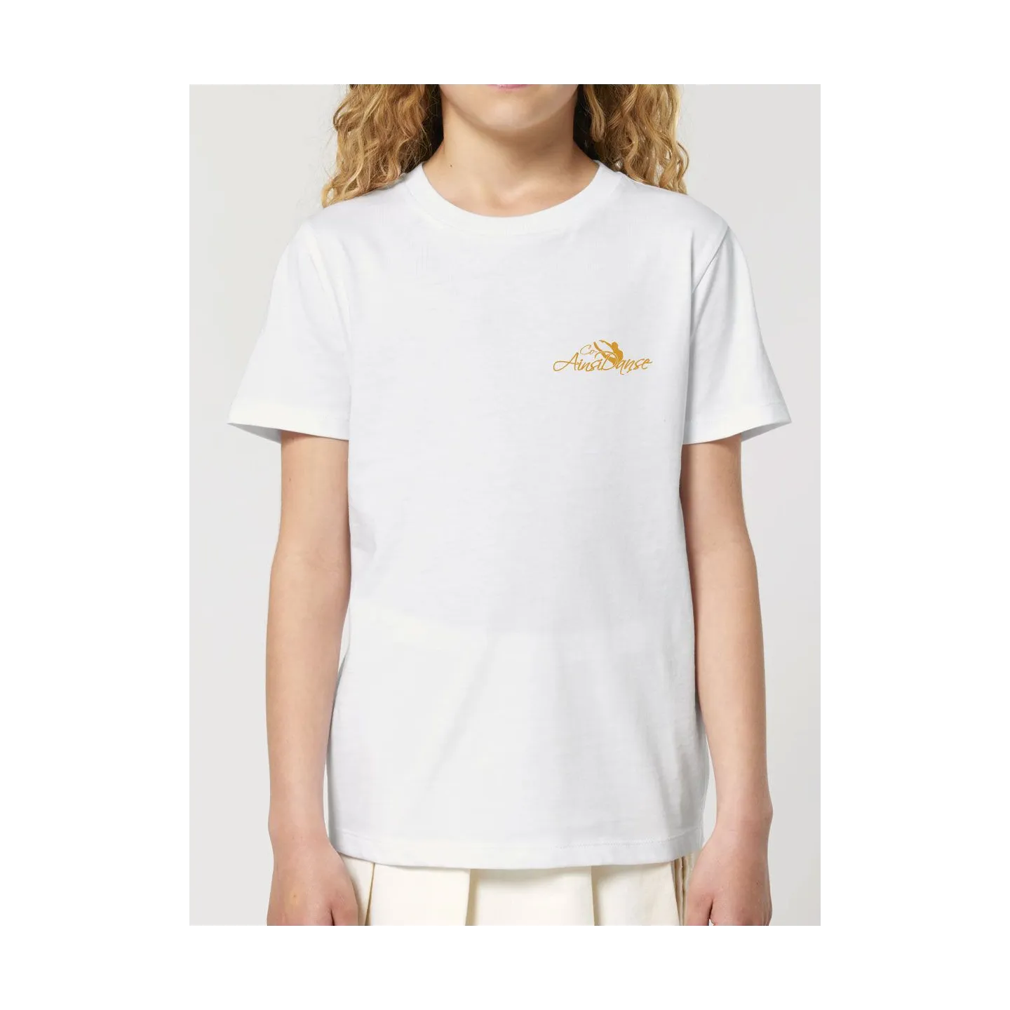 T-SHIRT ENFANT CO AINSI-DANSE - OR