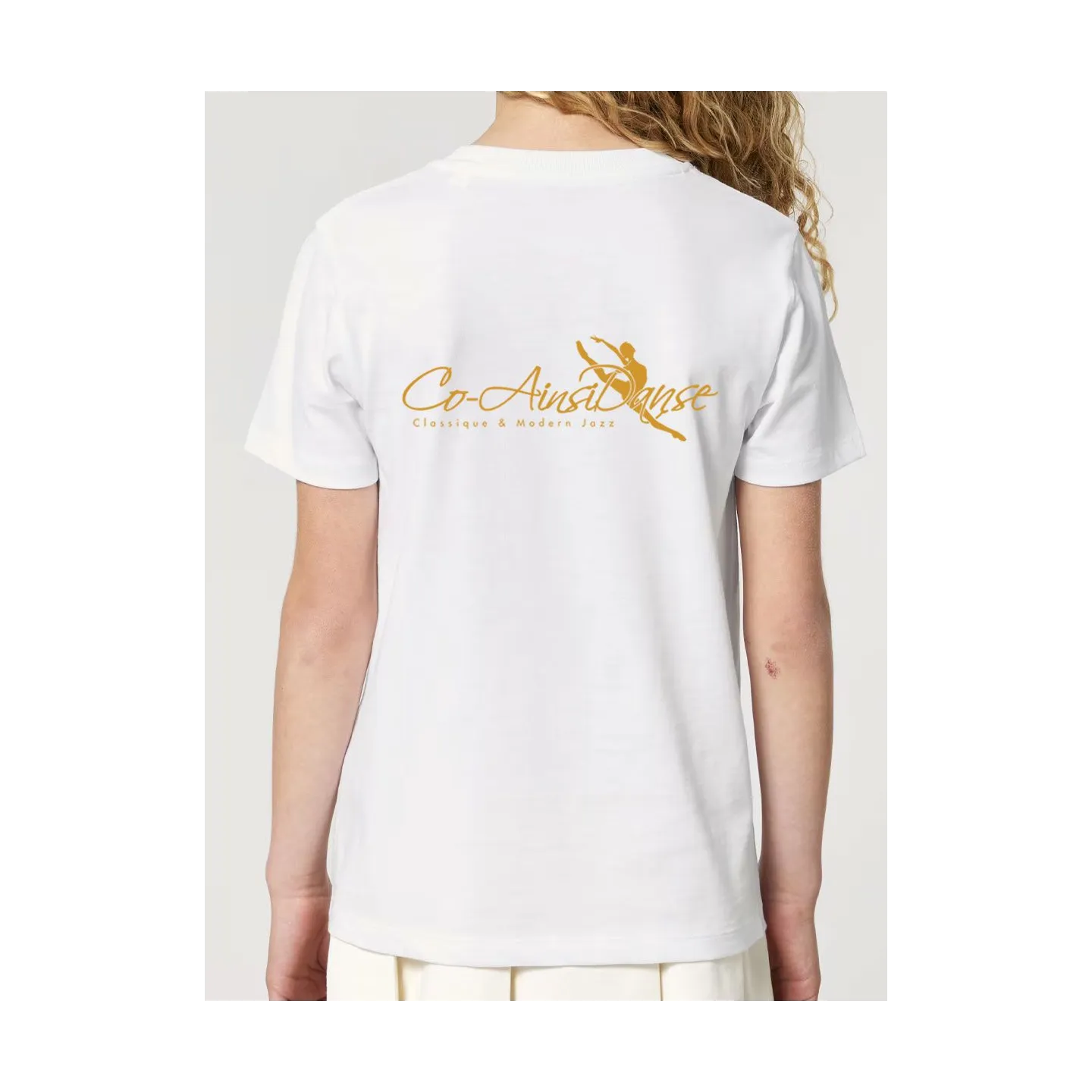 T-SHIRT ENFANT CO AINSI-DANSE - OR