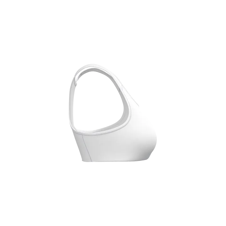 Brassière de sport femme - White - SIDE