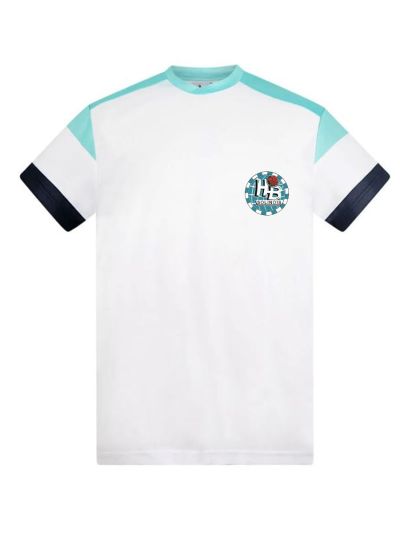 TEE SHIRT ENFANT EN POLYESTER HB SOLINOIS AVEC OPTION DE PERSONNALISATION DOS