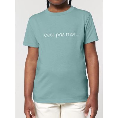 T SHIRT ENFANT " C'EST PAS MOI... C'EST LE CHAT" 