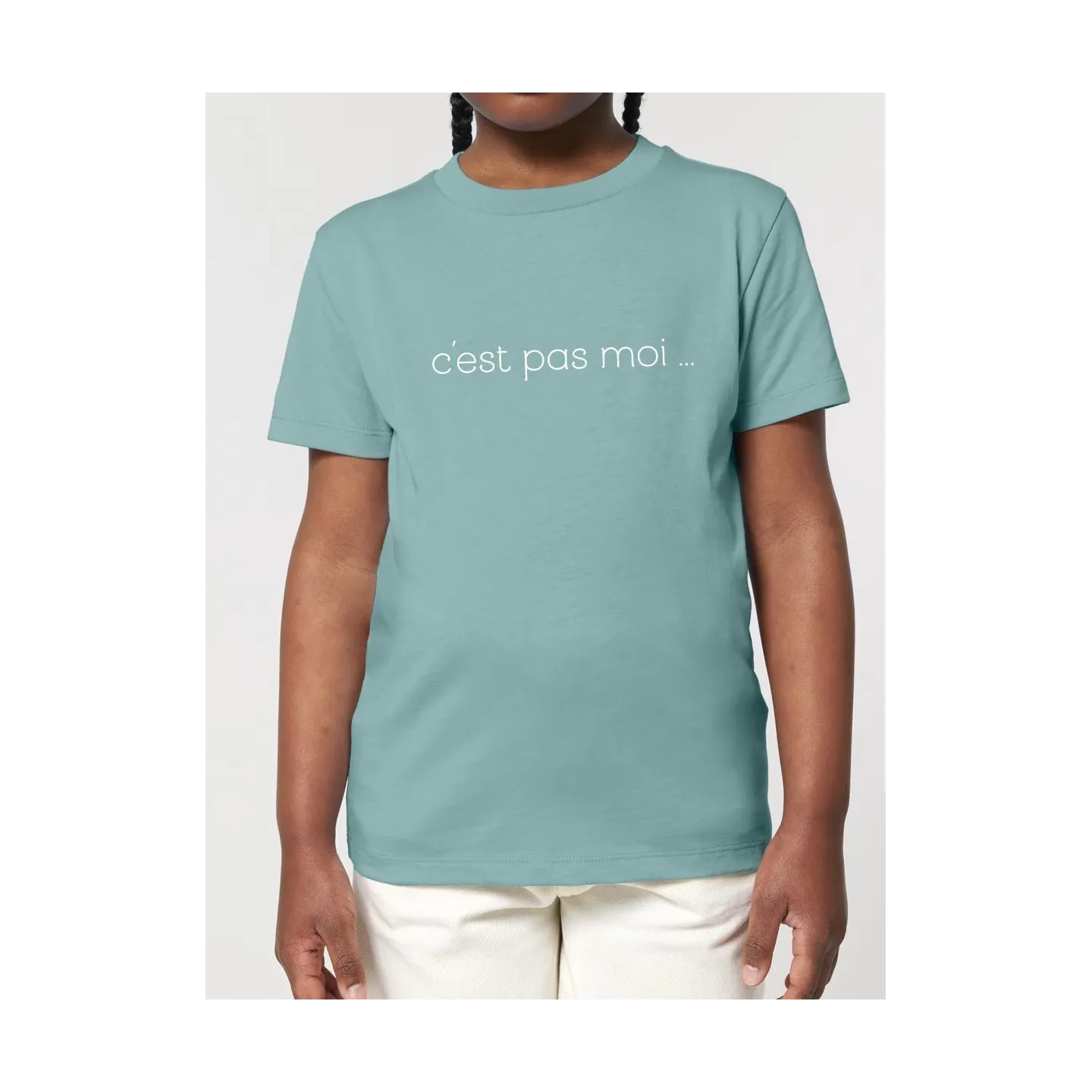 T SHIRT ENFANT " C'EST PAS MOI... C'EST LE CHAT" 