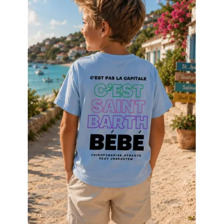 TEE-SHIRT ENFANT ST BARTH BEBE