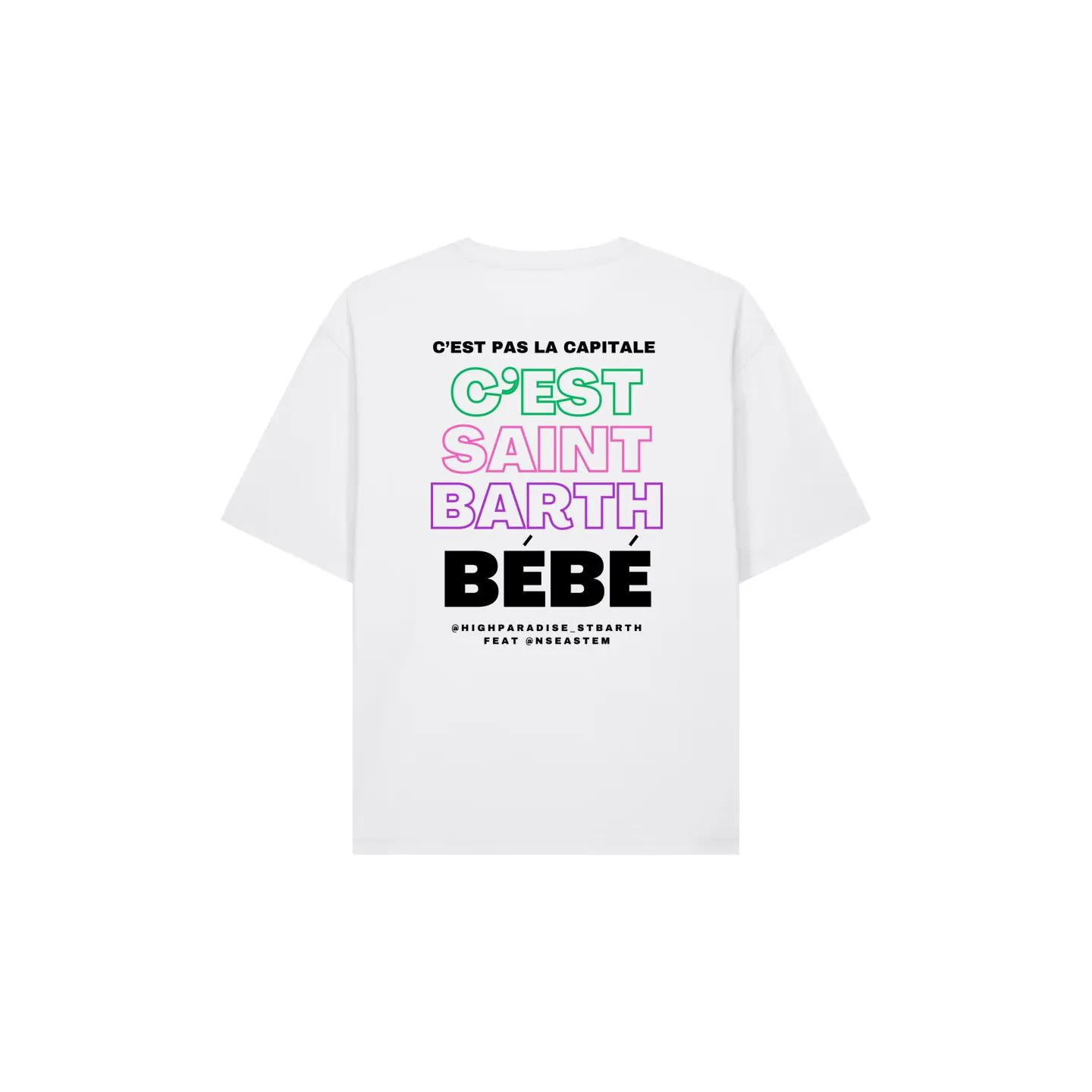 TEE-SHIRT OVERSIZE ST BARTH BEBE