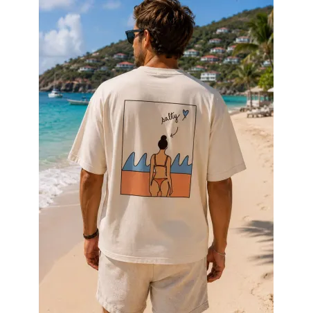 DOS TEE-SHIRT OVERSIZE SALTY CREW