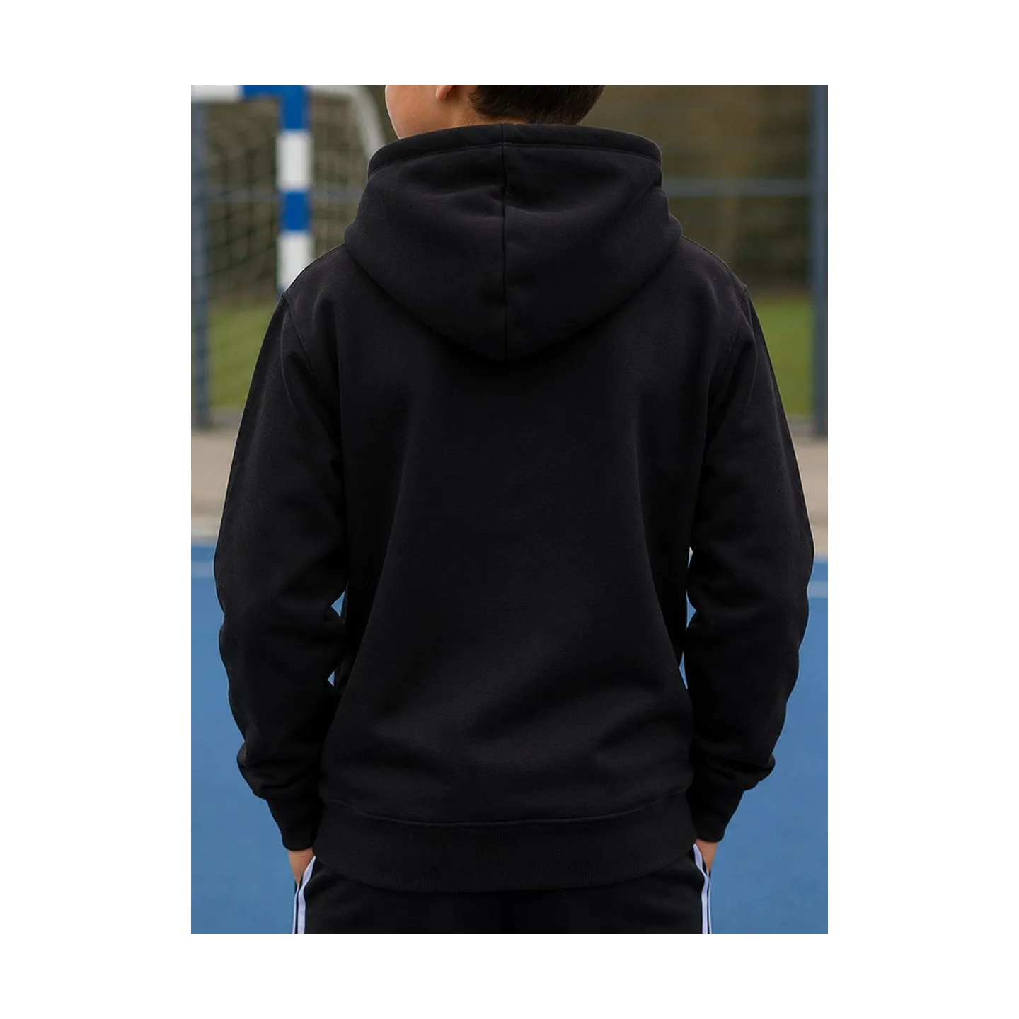 Sweat capuche contrasté Enfant 310 COTTONRIDGE -HB SOLINOIS