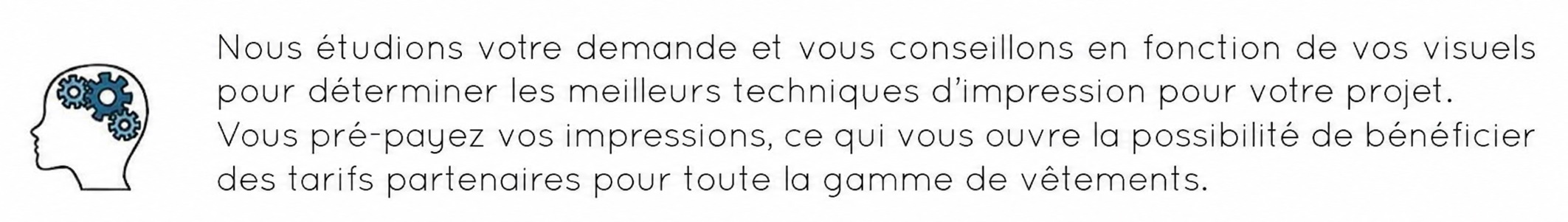 Étude et conseil pour votre offre